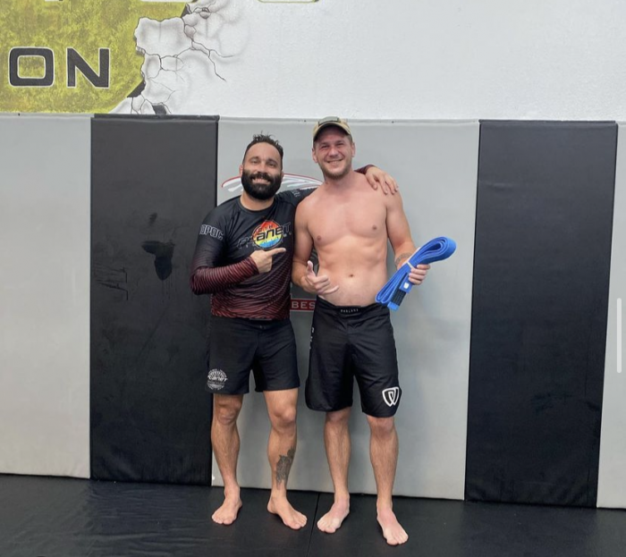 Blue belt · August 25, 2020 · Promoted by Art Garcia