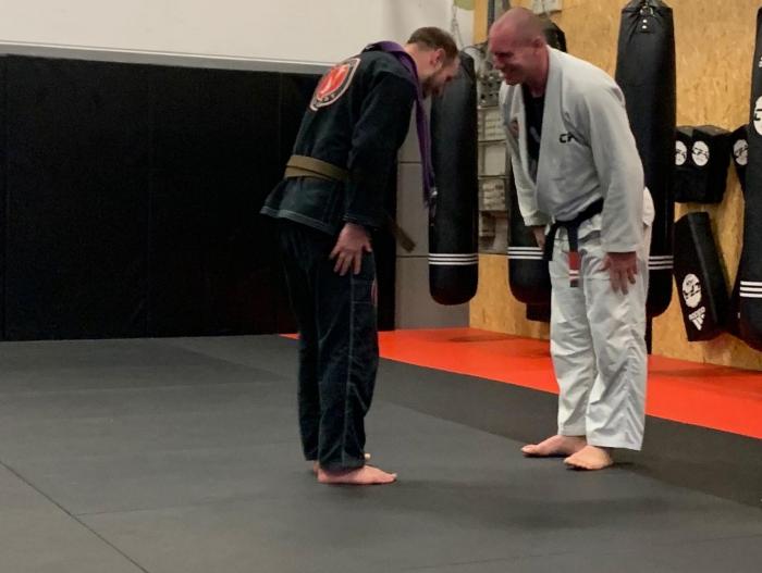 Brown belt graduation