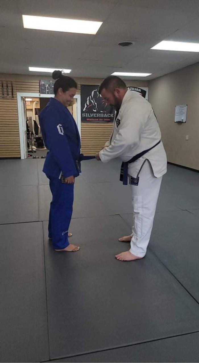 Blue belt · June 30, 2021 · Promoted by John Pugh