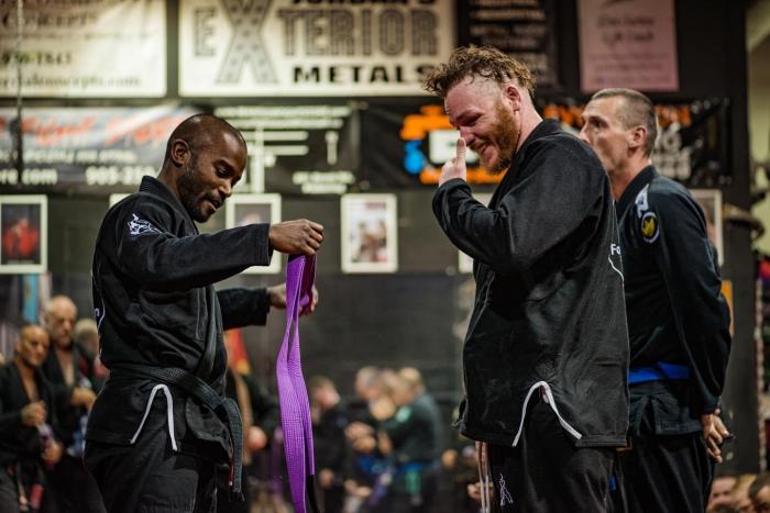Purple belt · November 27, 2021 · Promoted by Adio Edwards