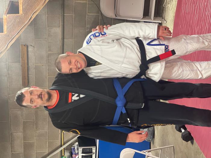Blue belt · October 19, 2023 · Promoted by Steve Galvez