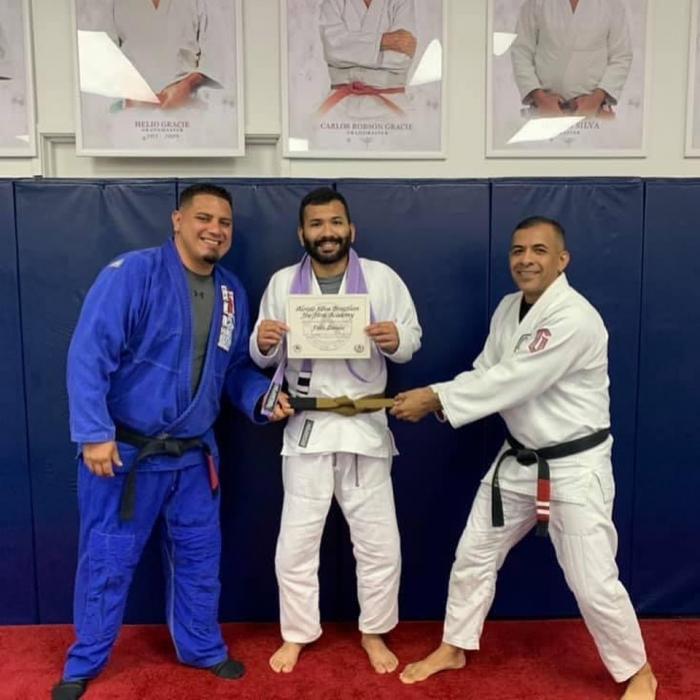 Brown belt · August 14, 2021 · Promoted by Eric Flores