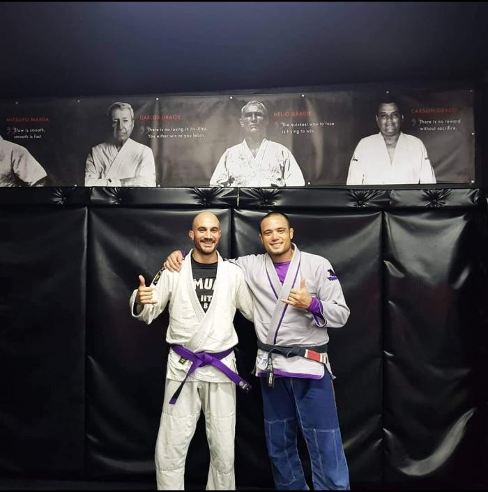Purple belt · November 21, 2018 · Promoted by Guillaume Huni