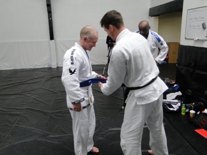 Blue belt · October 17, 2010 · Promoted by David Onuma