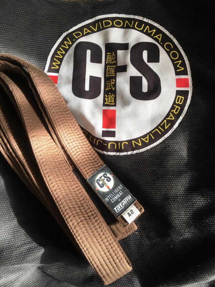 Brown belt · March 23, 2018 · Promoted by David Onuma