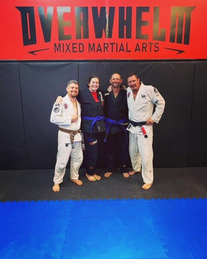 Blue belt · December 15, 2021 · Promoted by Professor Adam Wyatt