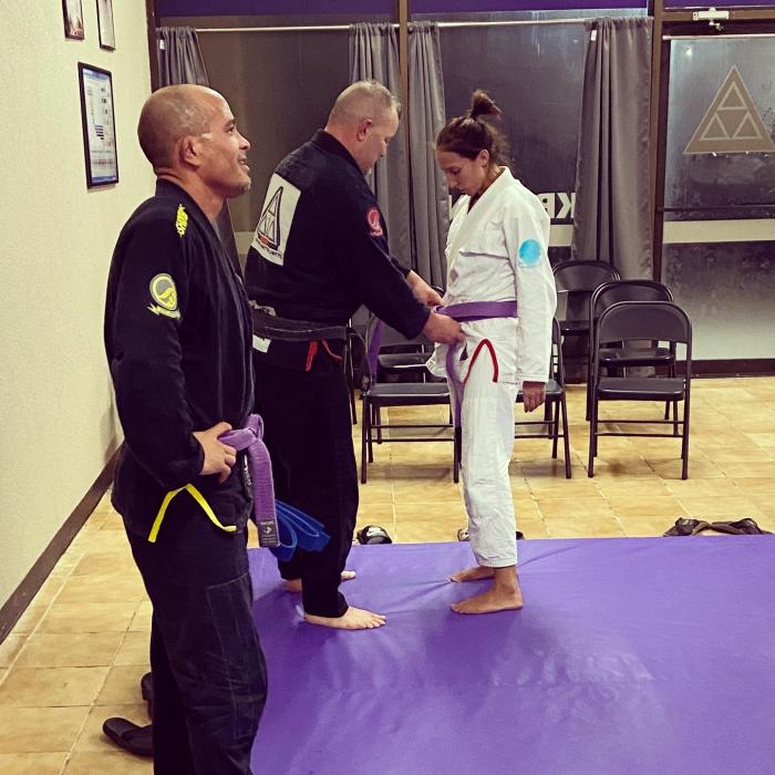 Purple belt · November 1, 2021 · Promoted by Todd Lawrence