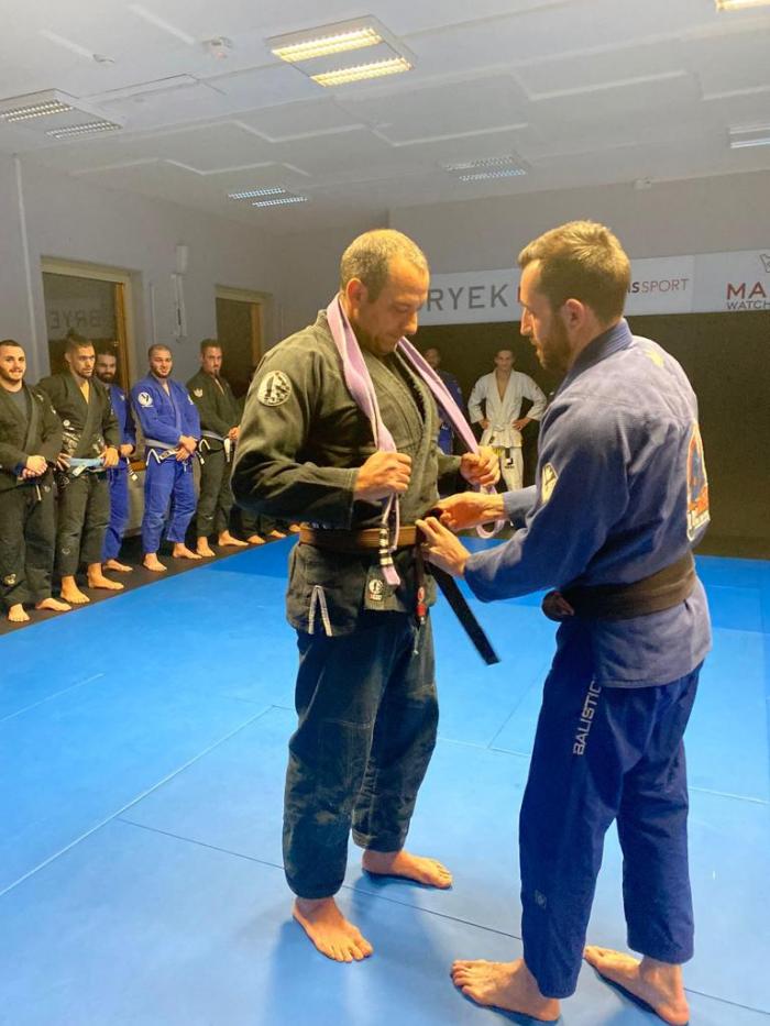 Brown belt · December 20, 2021 · Promoted by Benoît Bérard