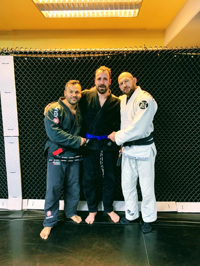Blue belt · December 20, 2021 · Promoted by Gregor Herb