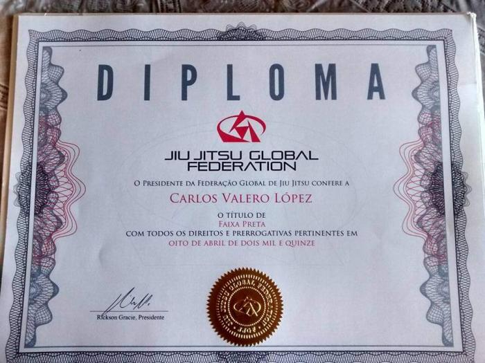 Black belt · April 8, 2015 · Promoted by Eduardo Mario Assunção da Silva