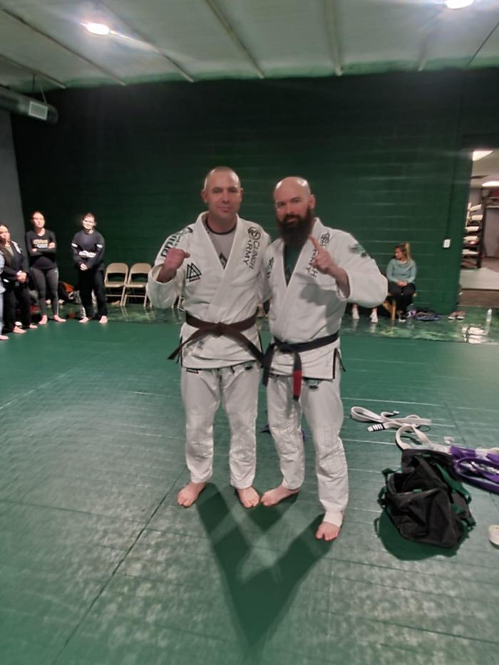 Brown belt · December 20, 2021 · Promoted by Logan Cunningham