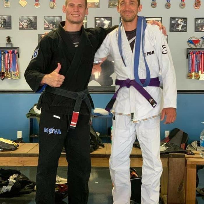 Purple belt · July 19, 2021 · Promoted by Matt Vernon