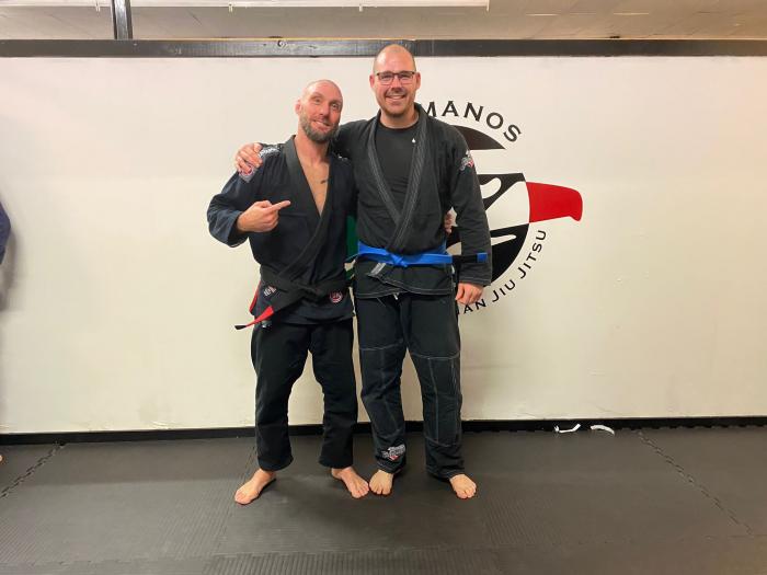 Blue belt · December 18, 2021 · Promoted by Iwan Hansen