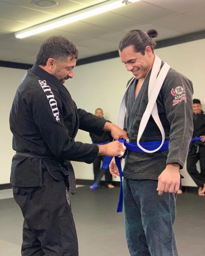 Blue belt · October 11, 2021 · Promoted by Gabe Hernandez