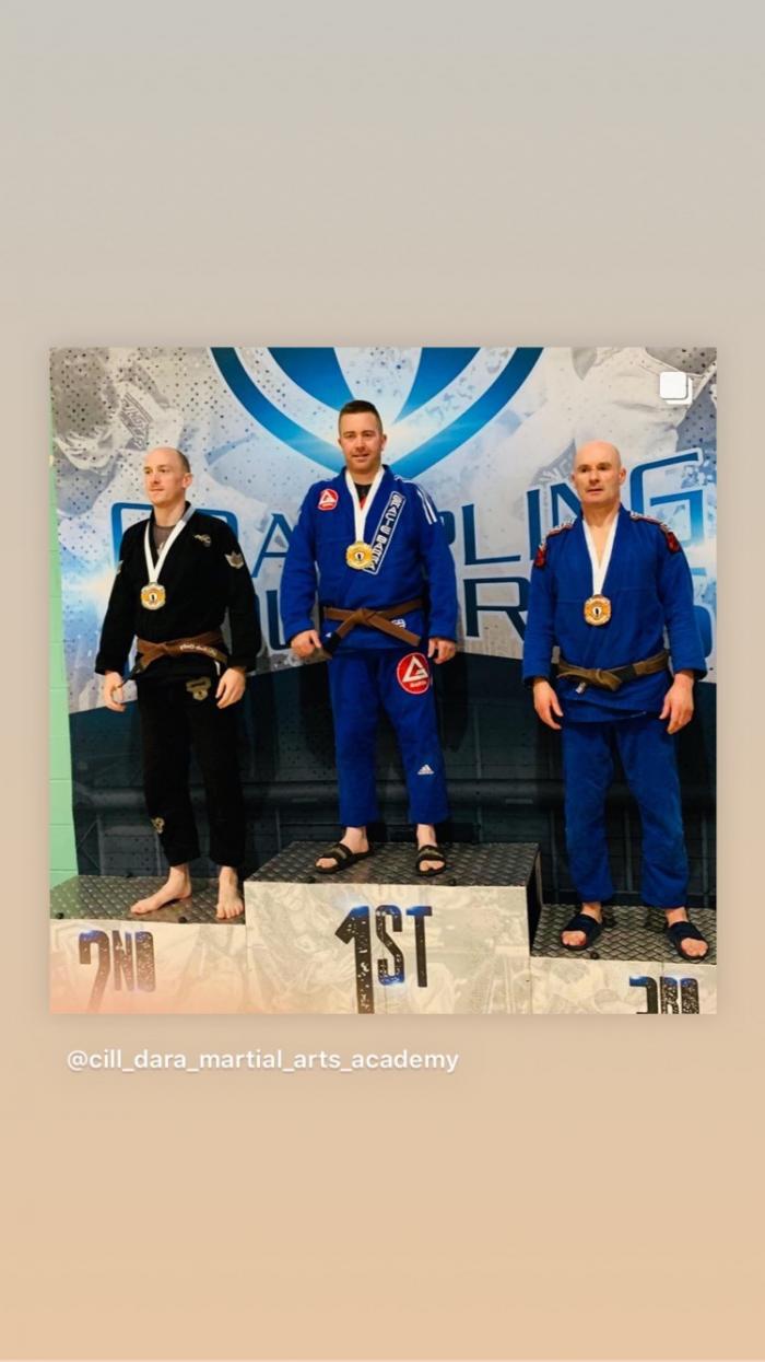 Gold at grapple industries dublin 2019