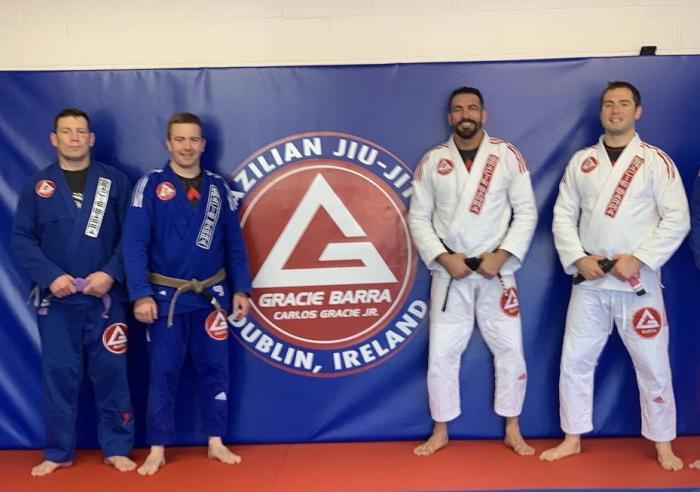 2019 with my instructor Chris bowe and his Instructor Braulio Estima