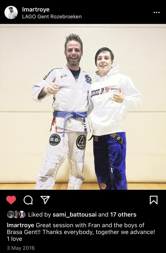 Blue belt · February 17, 2018 · Promoted by Jackson Paulo