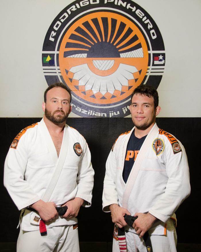 My professor, Rodrigo Pinheiro, and myself.