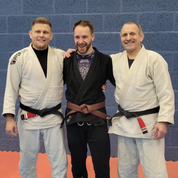 Brown belt · December 18, 2021 · Promoted by J.C. Herbert