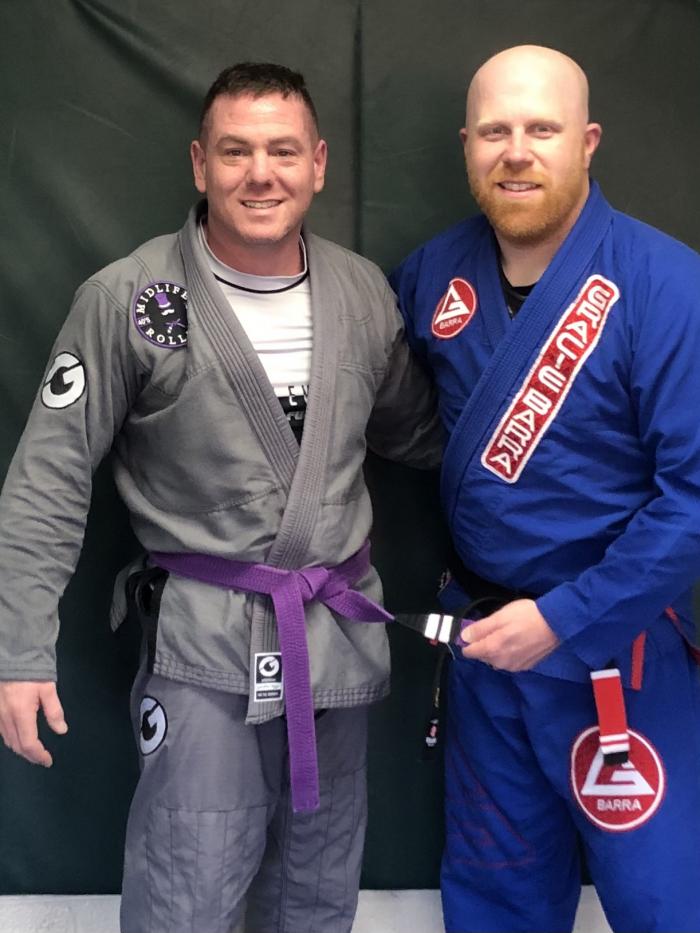 Purple belt · February 27, 2020 · Promoted by Cody Hudson