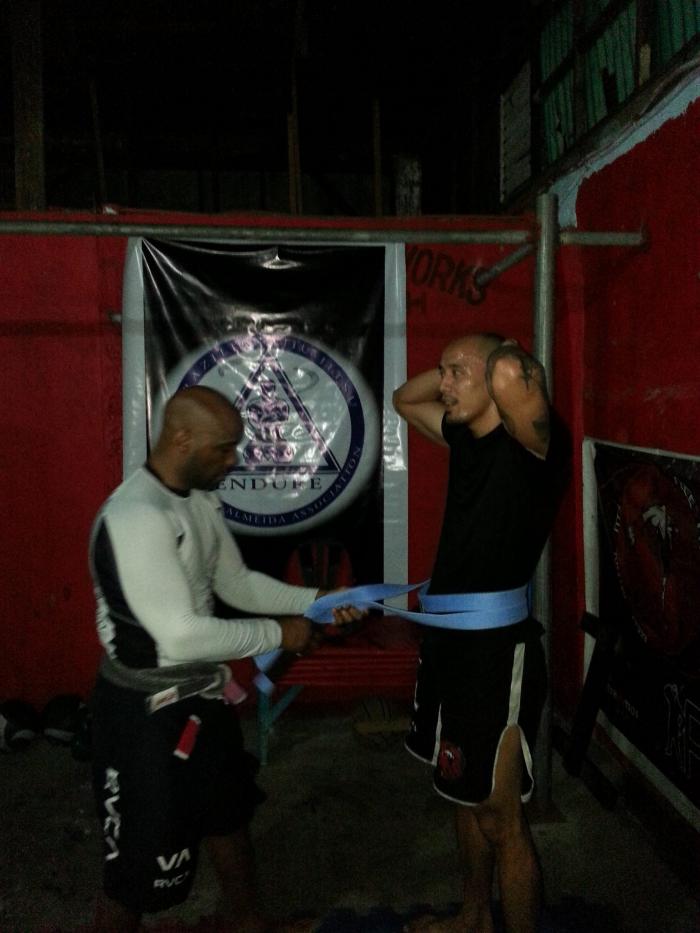 Blue belt · October 29, 2015 · Promoted by Prof. Bobby Williams