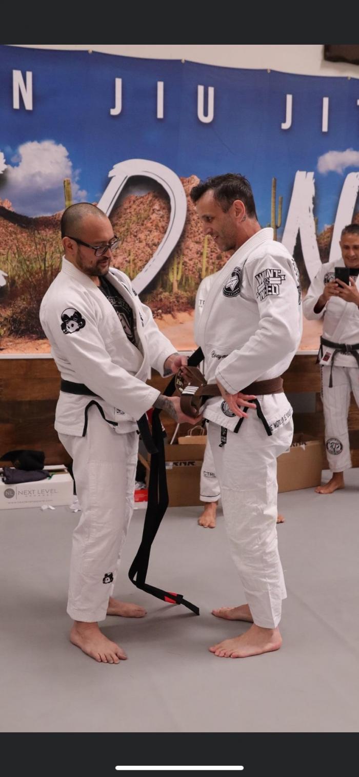Black belt · December 11, 2021 · Promoted by Jay Pages