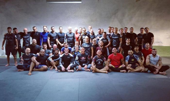 ADCC 2017 worlds competitioners visiting MMA Vantaa