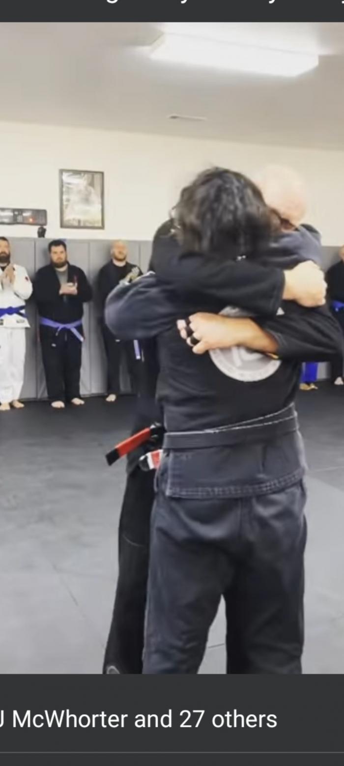 Blue belt · October 16, 2021 · Promoted by Christopher Ruiz