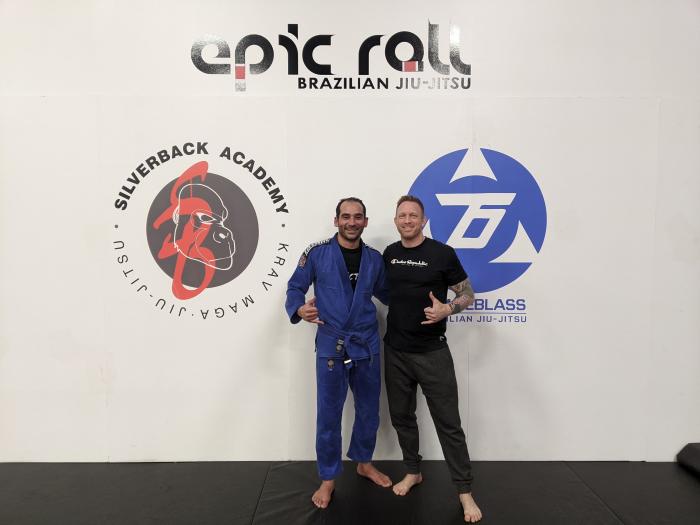 Blue Belt strip - Silverback academy