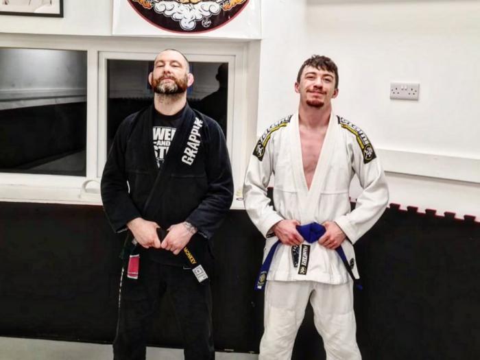 Blue belt · December 22, 2021 · Promoted by Mark Bottom