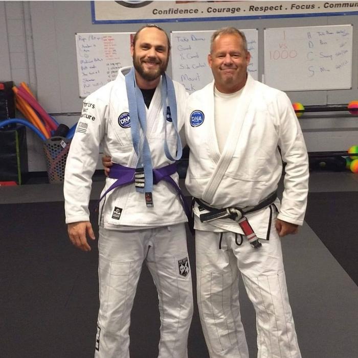 Purple belt · February 11, 2021 · Promoted by Mark Mortensen