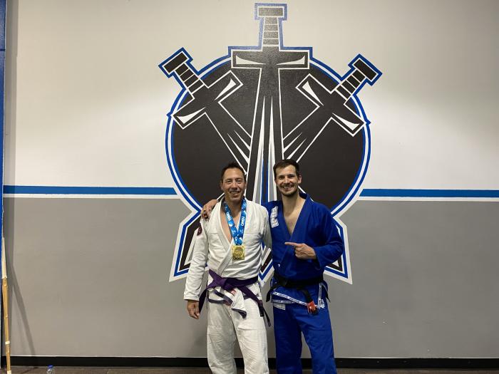 Purple belt · July 12, 2021 · Promoted by Wade Barden