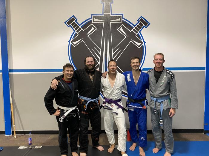 Purple belt · July 12, 2021 · Promoted by Wade Barden