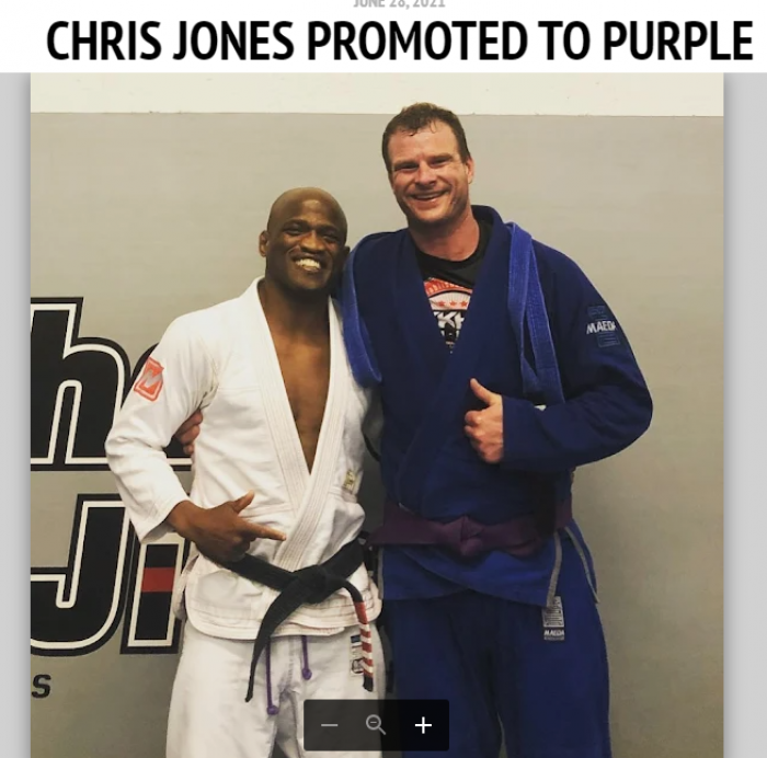 Purple belt · June 28, 2021 · Promoted by Samuel Joseph