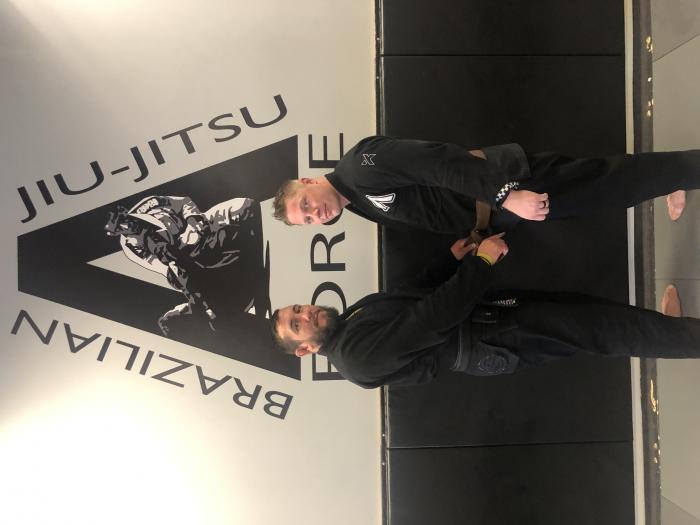 Brown belt · December 11, 2021 · Promoted by Jake Fox