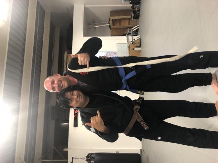 Blue belt · July 1, 2021 · Promoted by Peter Song