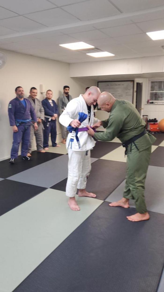 Purple belt · November 3, 2020 · Promoted by Javier Velez