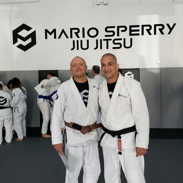 Brown belt · December 14, 2019 · Promoted by Mario Sperry