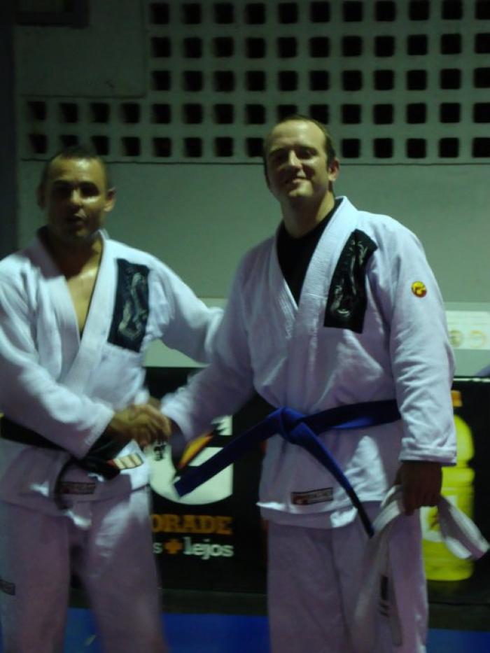 Blue belt · February 9, 2011 · Promoted by Manuel Rey