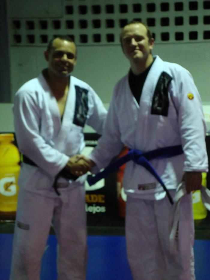 Blue belt · February 9, 2011 · Promoted by Manuel Rey