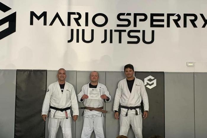 Brown belt · December 14, 2019 · Promoted by Mario Sperry