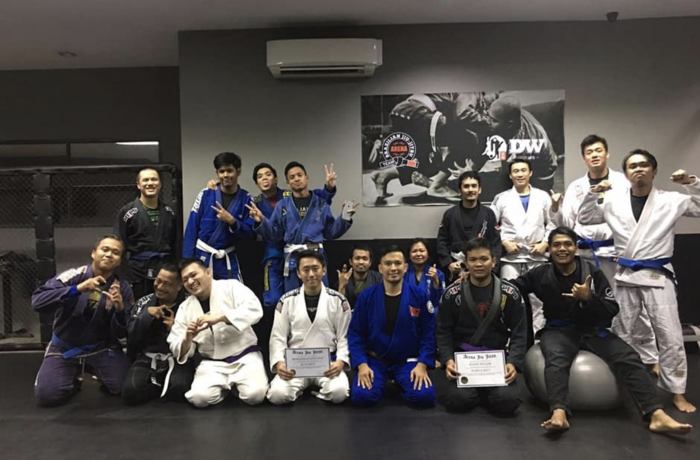 Blue belt · July 11, 2018 · Promoted by Deddy Wigraha