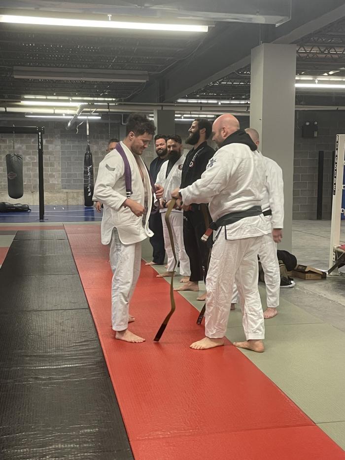 Brown belt · December 13, 2021 · Promoted by Andy Wefald