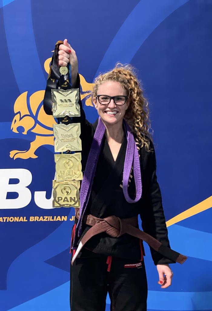 Brown belt · November 13, 2021 · Promoted by Lloyd Irvin