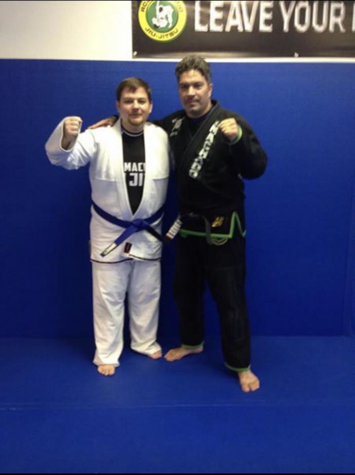 Blue belt · July 11, 2015 · Promoted by John Machado