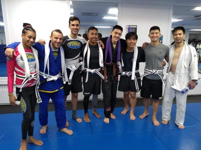 Blue belt · September 22, 2019 · Promoted by Elliott Bayev