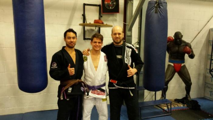 Purple belt · April 14, 2014 · Promoted by Jochem Branderhorst