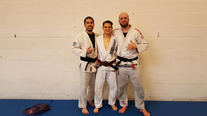 Brown belt · April 3, 2017 · Promoted by Jochem Branderhorst