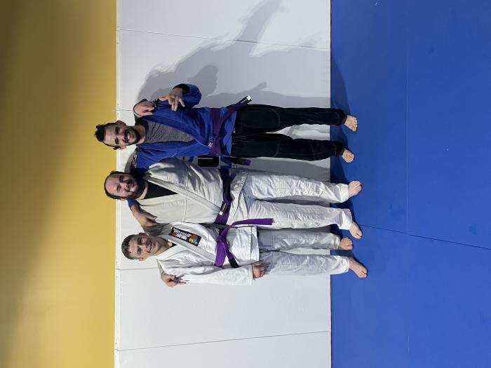 Purple belt · December 2, 2021 · Promoted by Dan Leckel