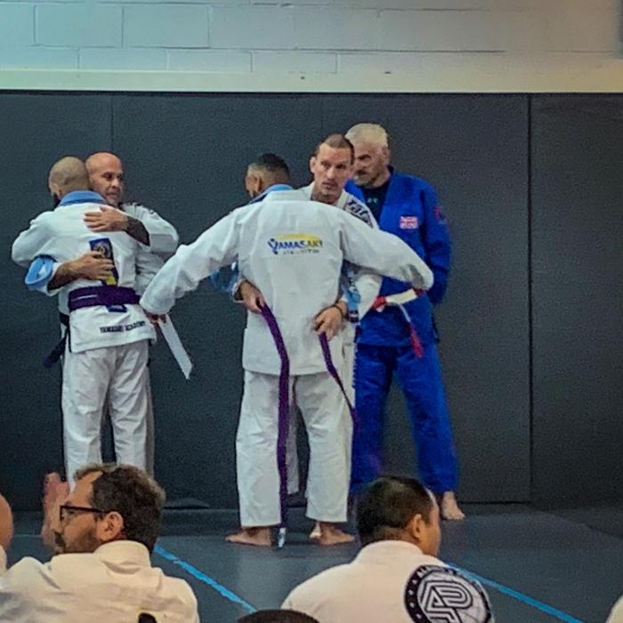 Purple belt · November 20, 2021 · Promoted by Joemoplata